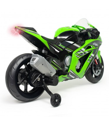Moto Kawasaki ZX10 12V Verde