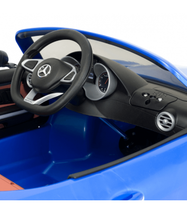 Coche Eléctrico Mercedes Benz GT 6V Azul